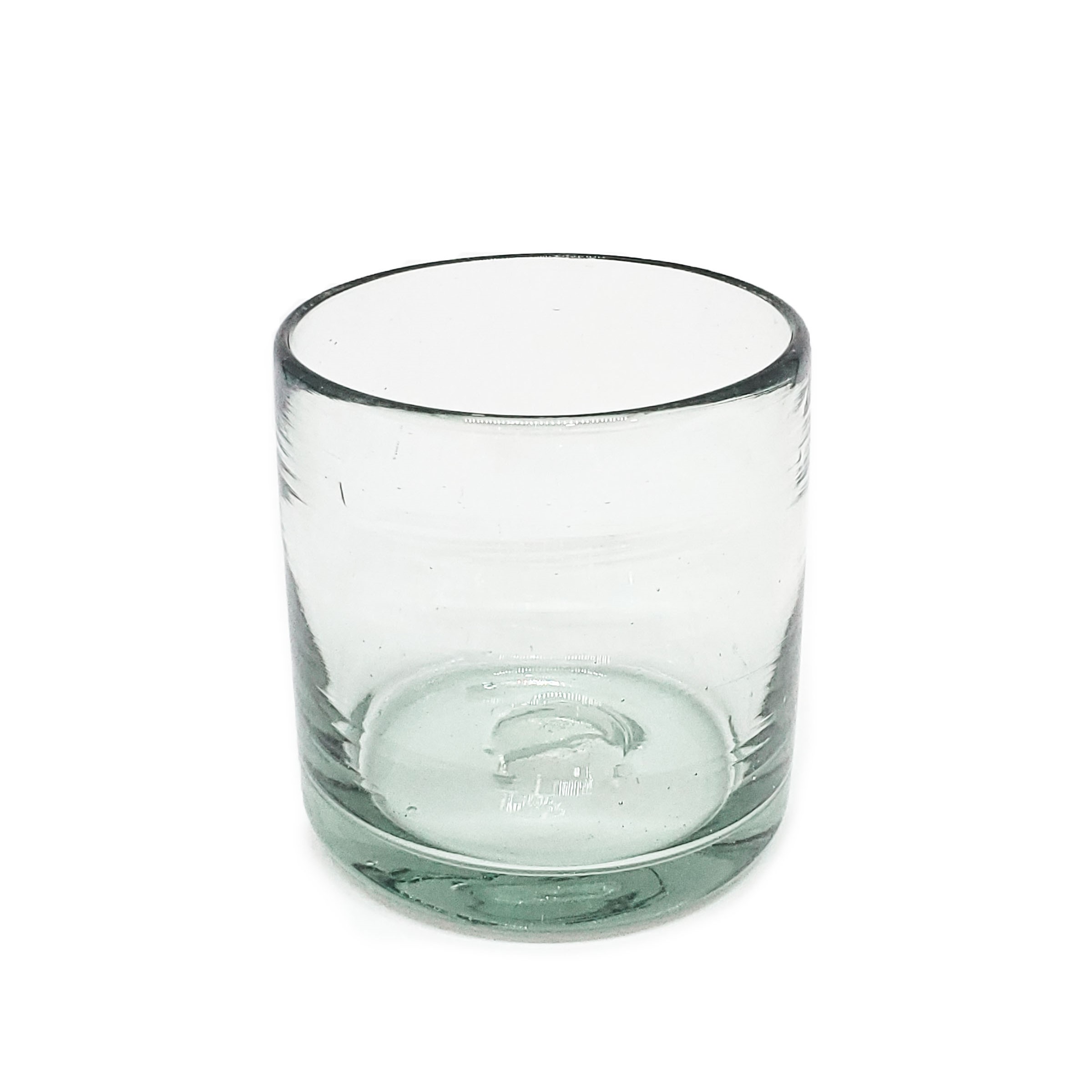 VIDRIO SOPLADO / Juego de 6 vasos DOF 8oz Transparentes / Éstos artesanales vasos le darán un toque clásico a su bebida favorita.